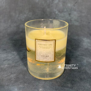 X-Mas Premium Aromatherapy Scented Gel Candles – Yellow