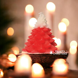 Christmas Tree Shaped Scented Candle – Premium Handcrafted