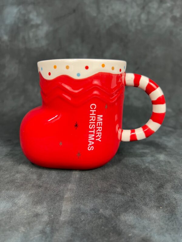 Christmas Santa Boot Mug - Image 4