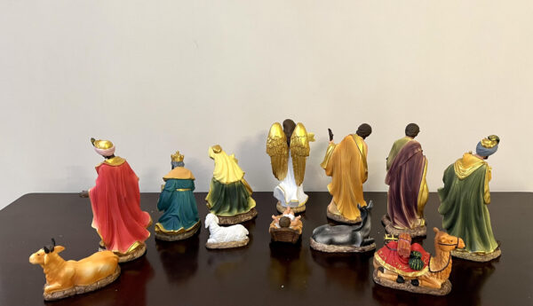 Christmas Nativity Set of 12 pcs - 8 Inch Tall - Image 5